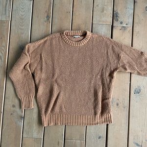 AE Womens Waffle Knit Sweater Size S